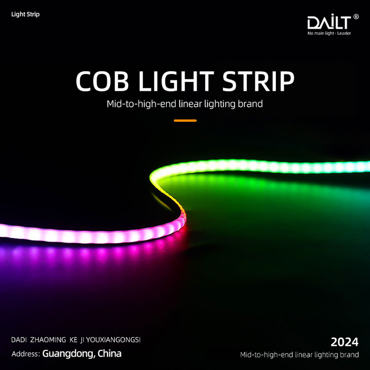 Je COB Magic Light Strip dokonalým riešením pre moderné ambientné osvetlenie